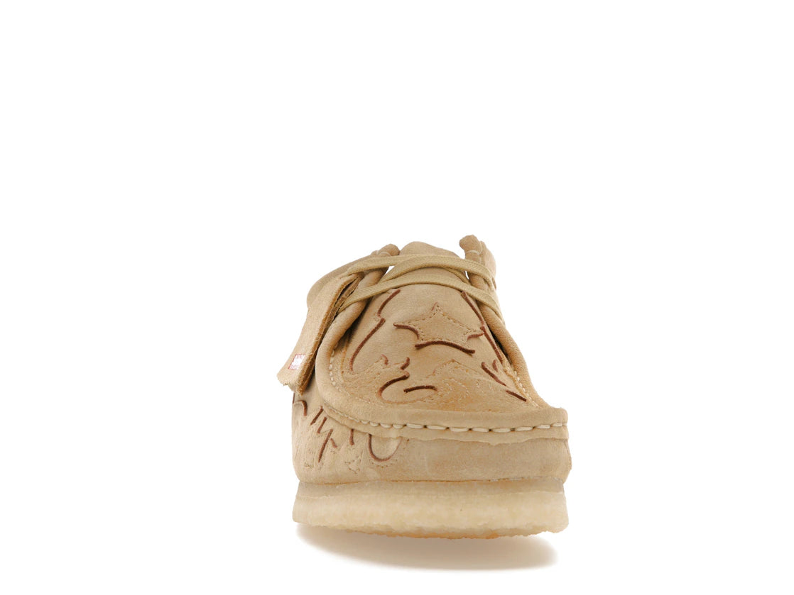 Clarks Originals Wallabee Boots Supreme Western Cut Out Tan - vue secondaire A