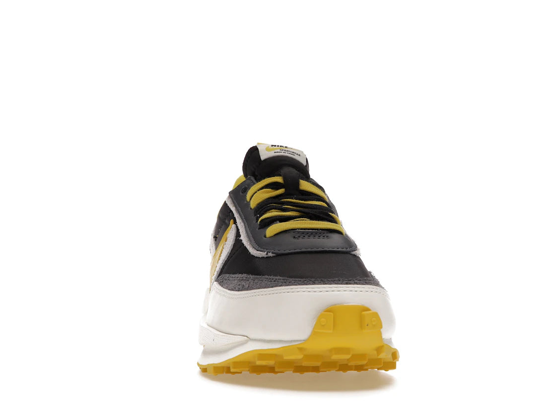 Nike LD Waffle sacai Undercover Black Bright Citron - vue secondaire A