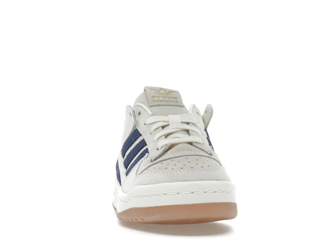 adidas Forum Low CL Cream White Dark Blue - vue secondaire A