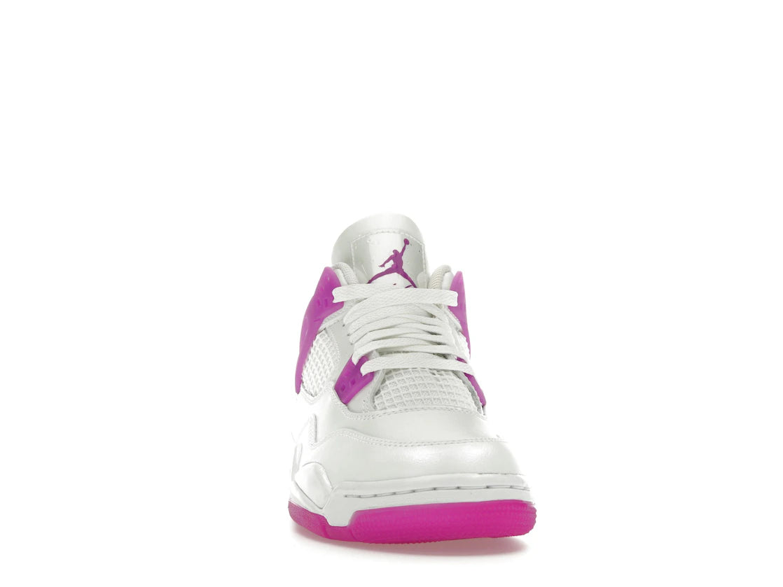 Jordan 4 Retro Hyper Violet (GS) - vue secondaire A