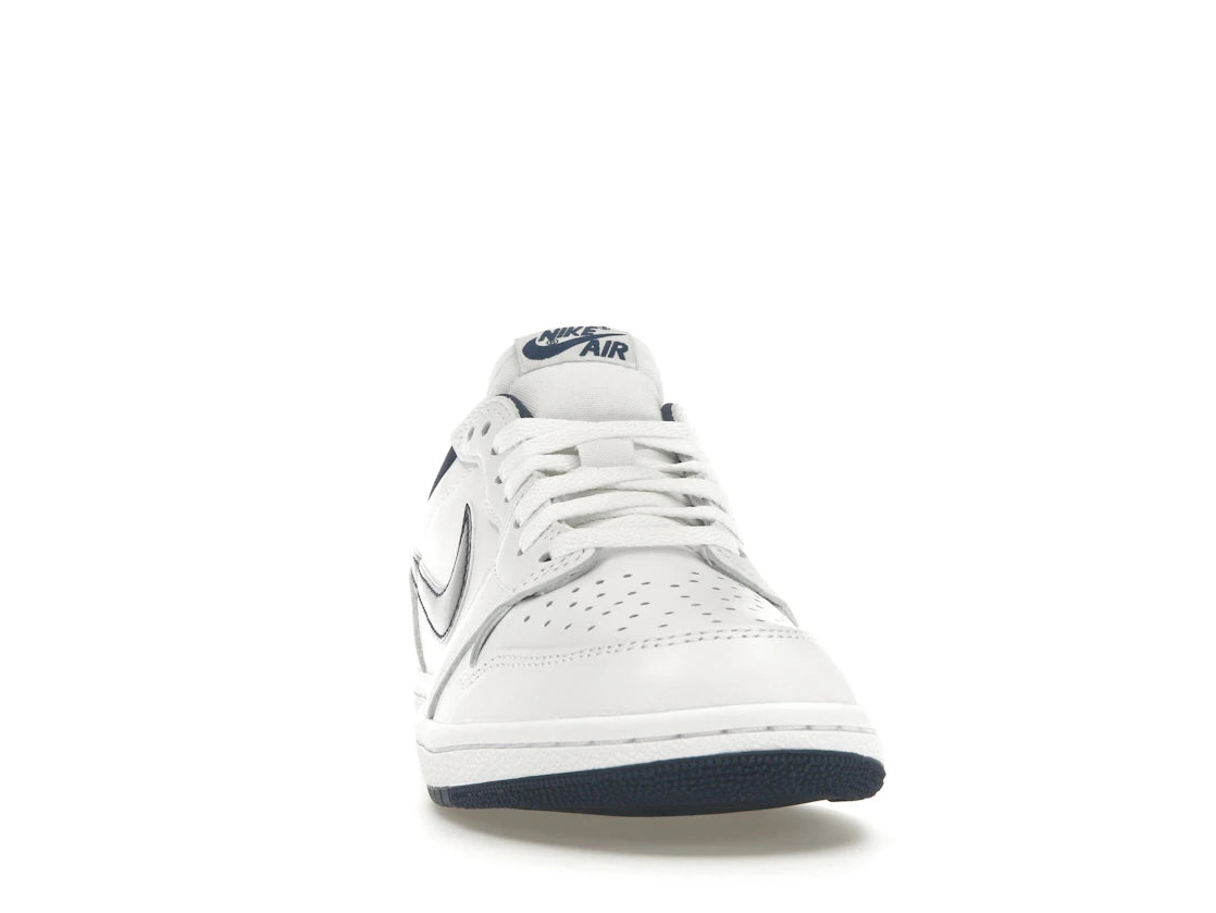 Jordan 1 Retro Low '85 Metallic Blue - vue secondaire A