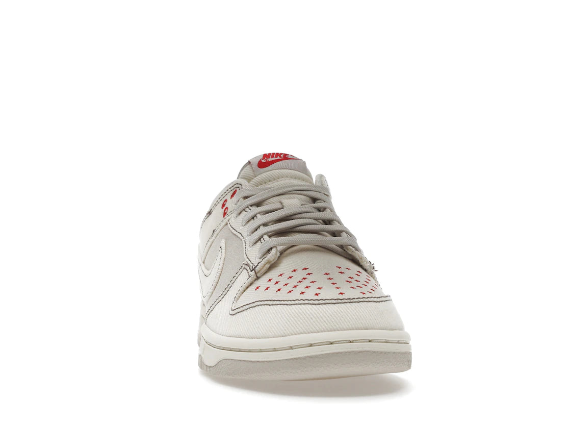 Nike Dunk Low Light Orewood Brown Sashiko - vue secondaire A