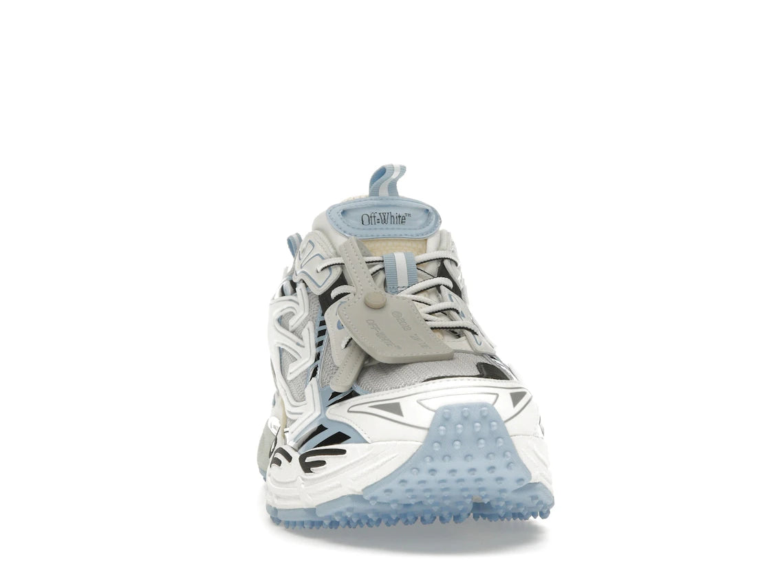 OFF-WHITE Be Right Back White Light Blue - vue secondaire A