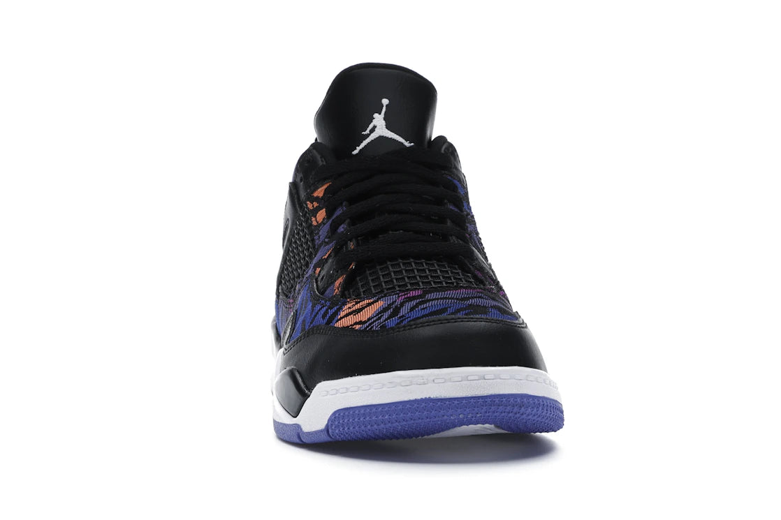 Jordan 4 Retro Black Rush Violet (PS) - vue secondaire A