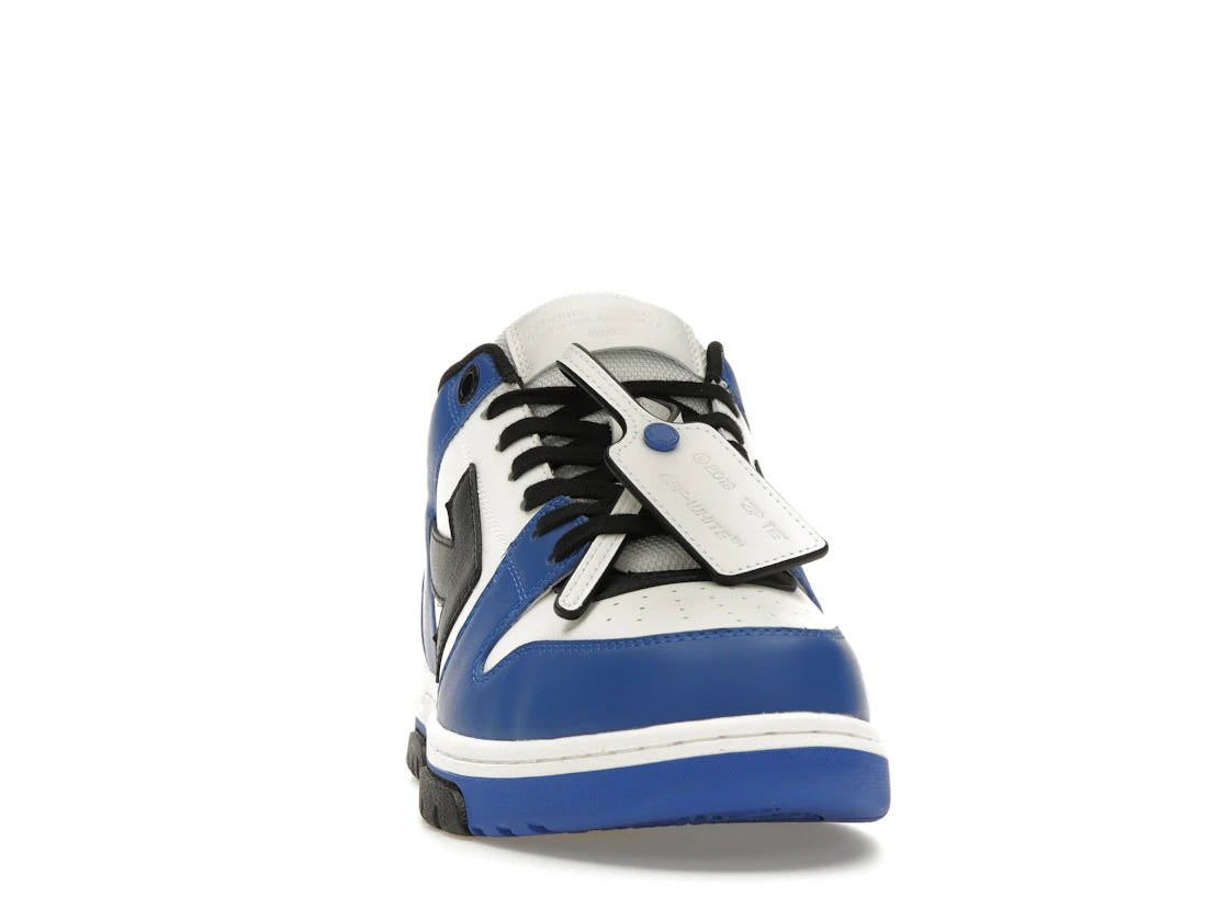 OFF-WHITE Out Of Office OOO Low Tops Navy Blue White Blue - vue secondaire A