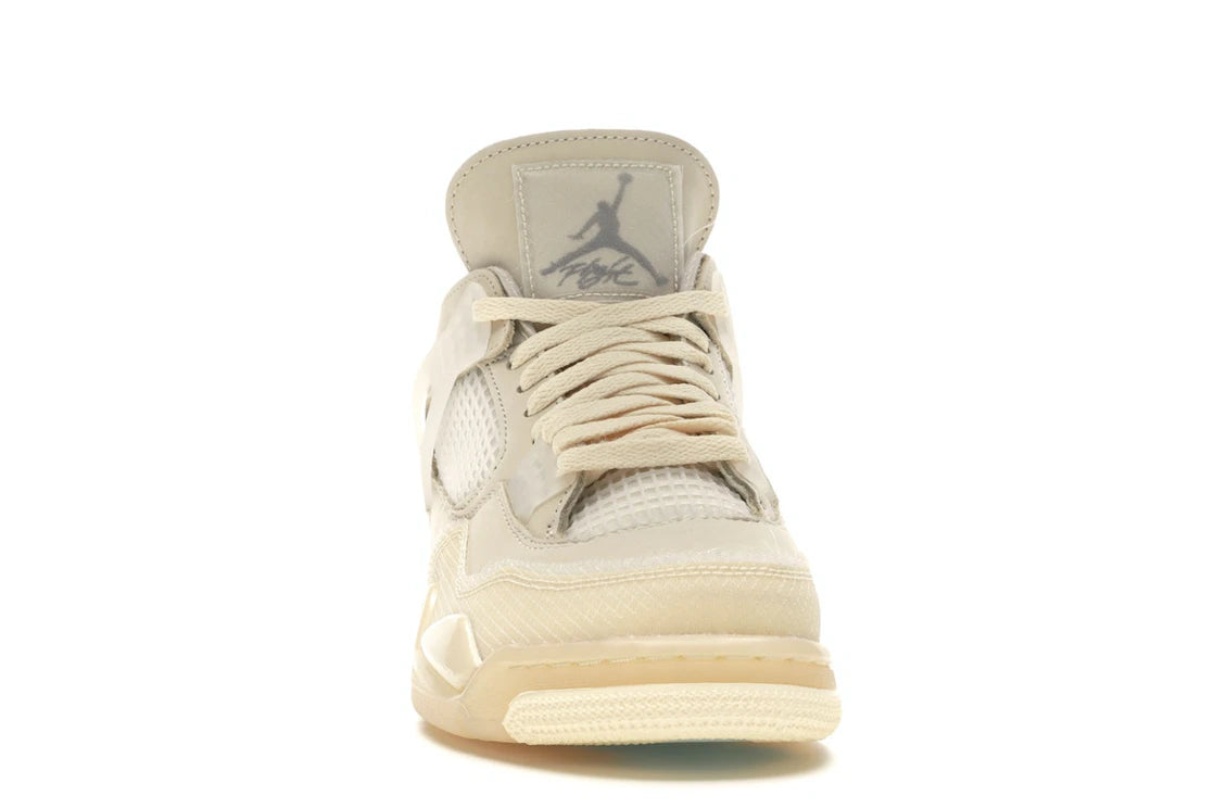 Jordan 4 Retro Off-White Sail (Women's) - vue secondaire A