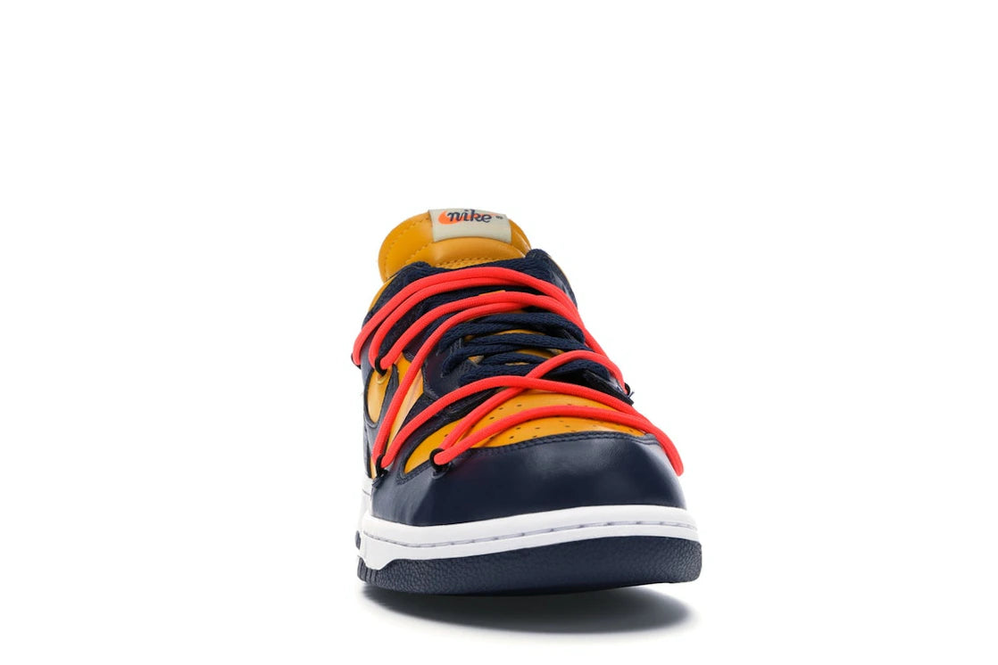 Nike Dunk Low Off-White University Gold - vue secondaire A