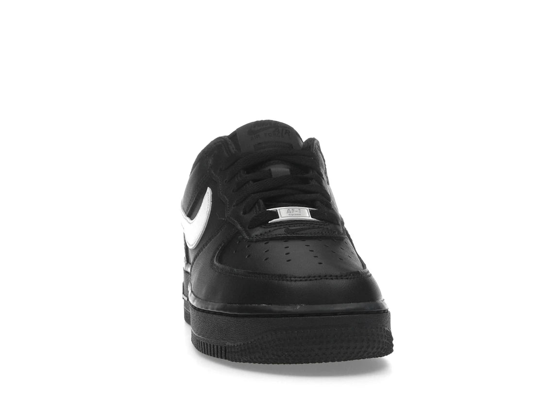 Nike Air Force 1 Low Supreme Black White - vue secondaire A