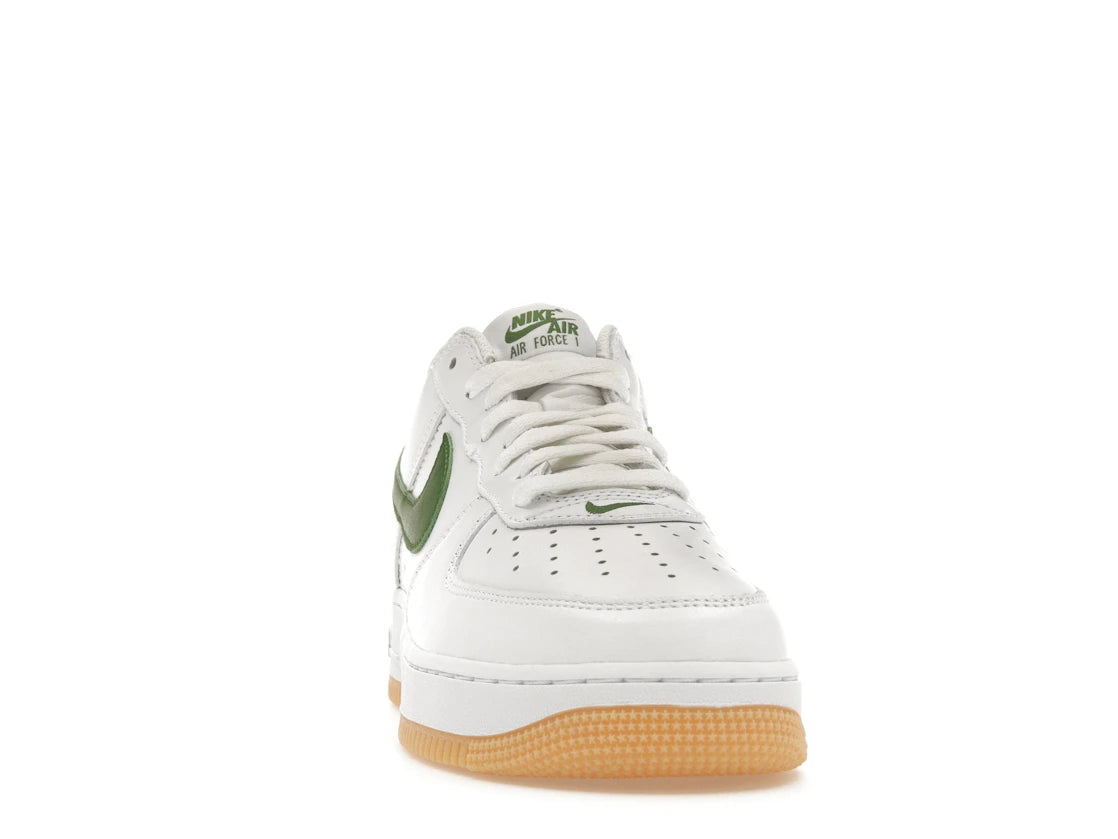 Nike Air Force 1 Low Retro QS Color of the Month White Forest Green - vue secondaire A