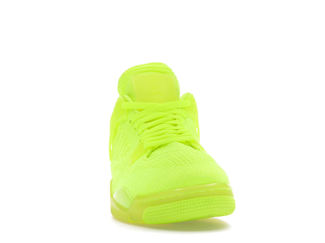 Jordan 4 Retro Flyknit Volt - vue secondaire A