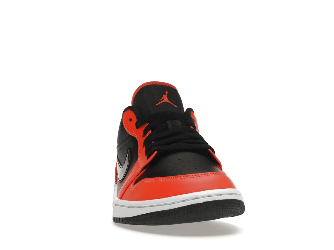 Jordan 1 Low SE Schwarz/Orange - vue secondaire A