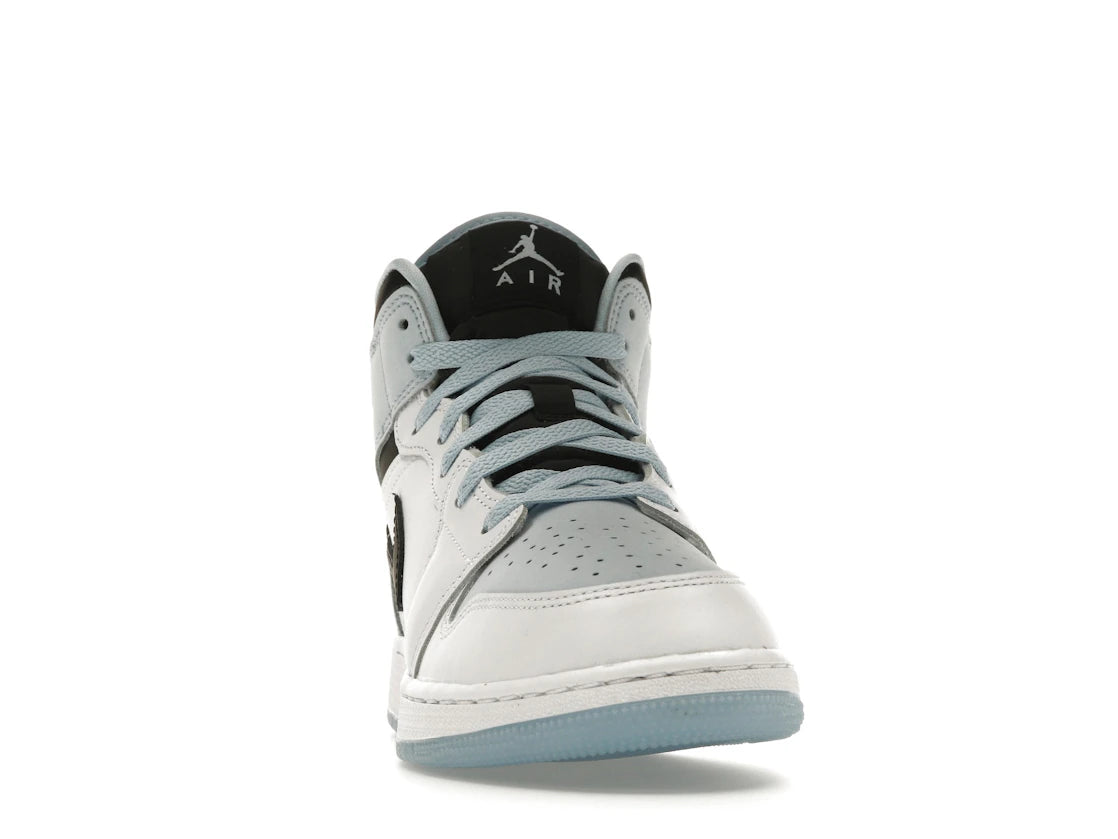 Jordan 1 Mid SE Ice Blue (2023) (GS) - vue secondaire A