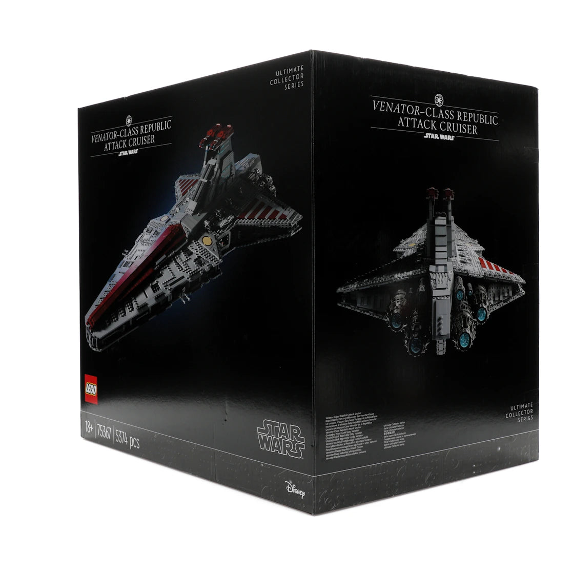 LEGO Star Wars Venator-Class Republic Attack Cruiser Set 75367 - vue secondaire A