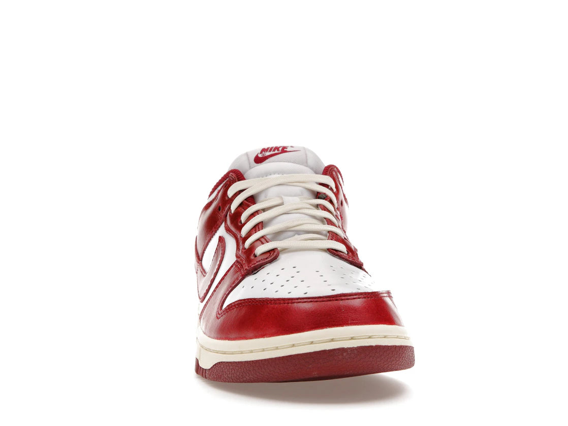 Nike Dunk Low PRM Vintage Team Red (Women's) - vue secondaire A