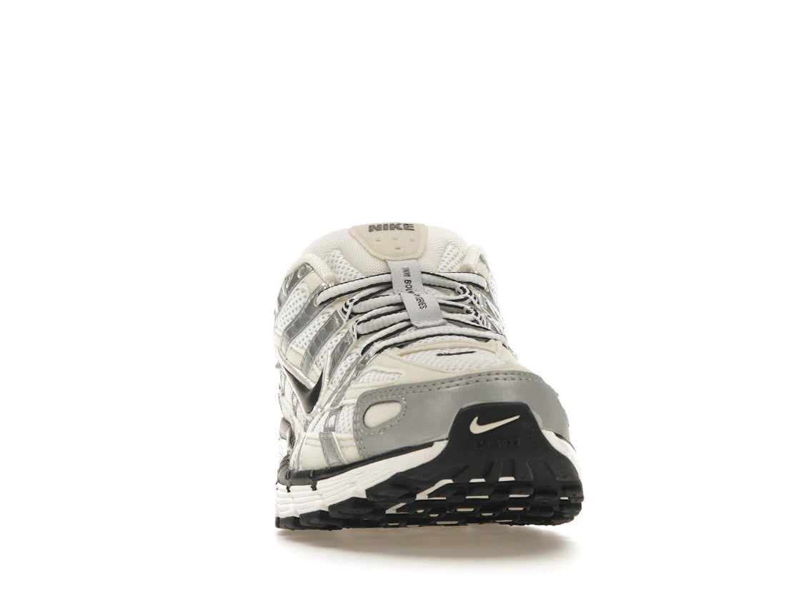 Nike P-6000 Coconut Milk Metallic Silver (Women's) - vue secondaire A