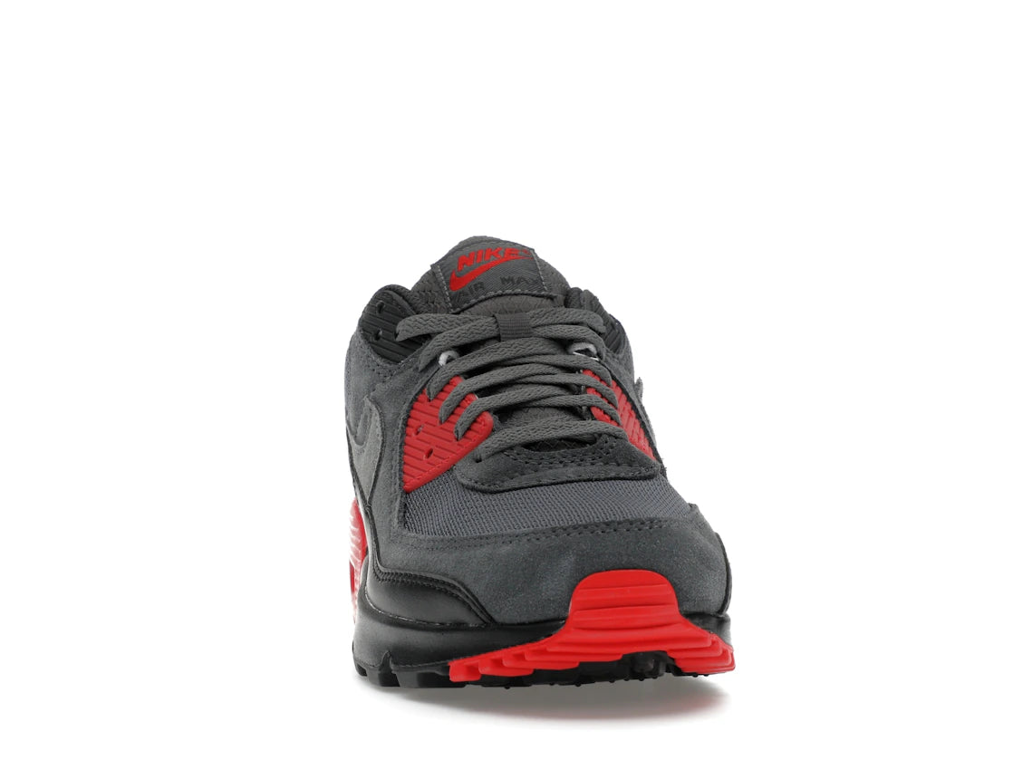 Nike Air Max 90 Smoke Gray Fire Red - vue secondaire A