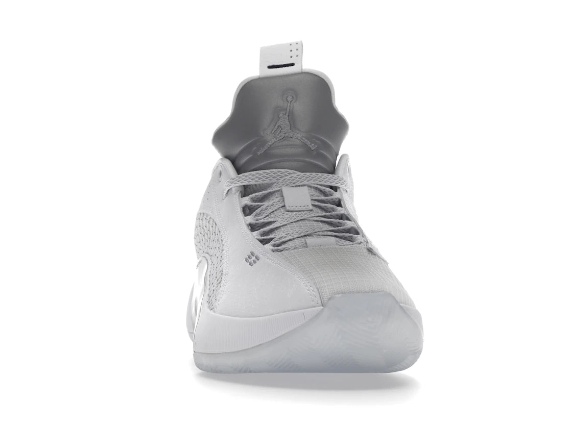 Jordan XXXV Low Metallic Silver (Clear Sole) - vue secondaire A