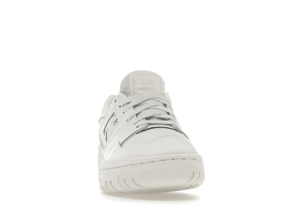 New Balance 550 Weiß Off-White Grau (GS) - vue secondaire A