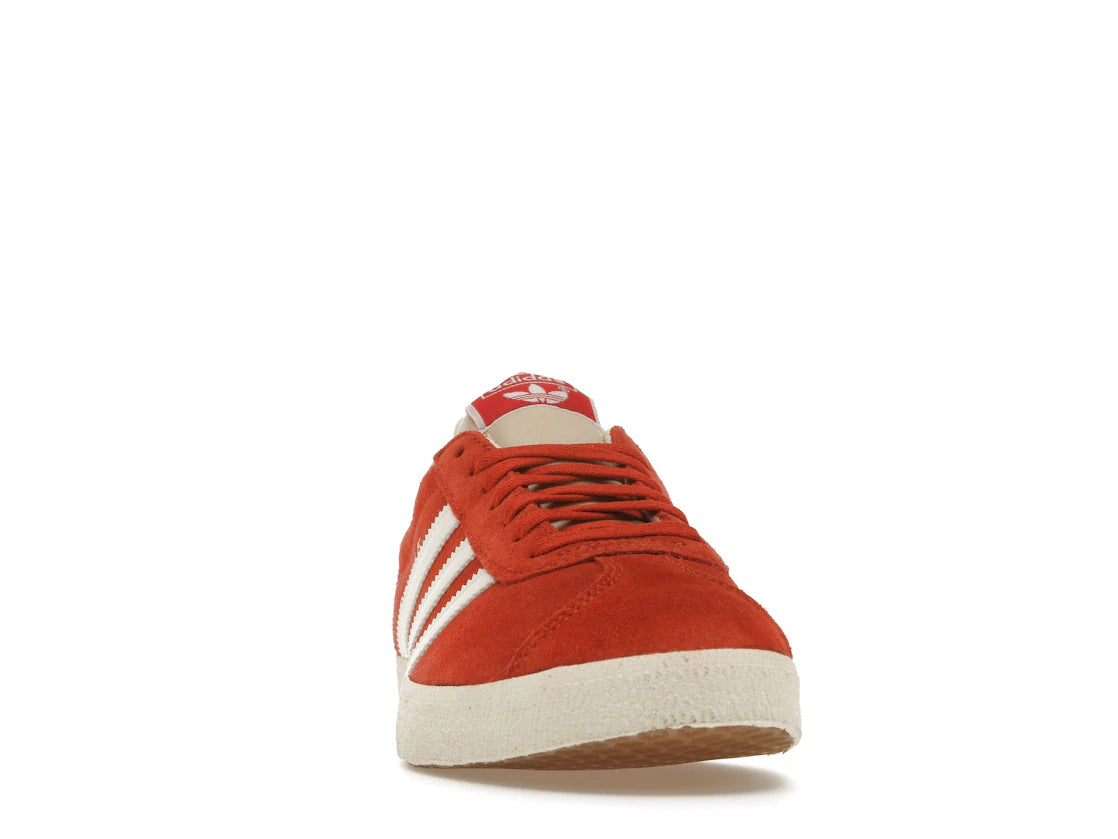 adidas Gazelle Gebraucht Rot Off-White Creme Weiß - vue secondaire A