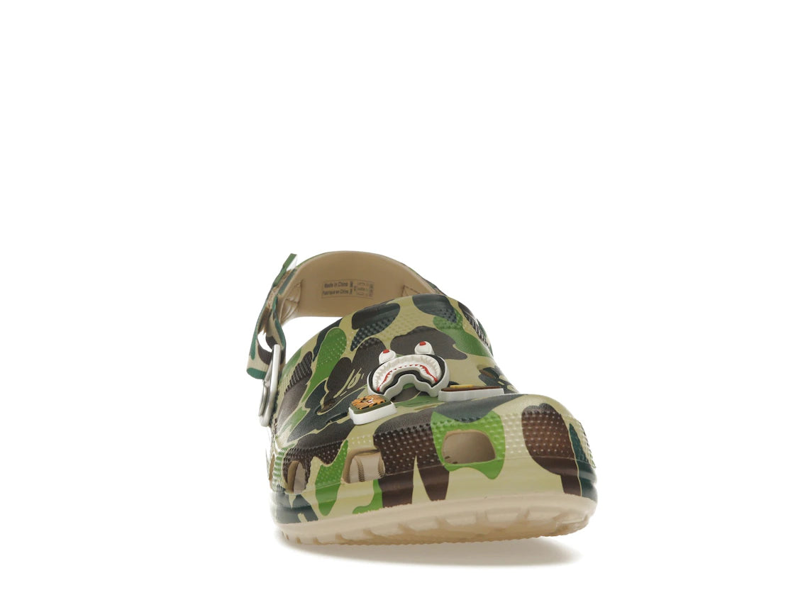 Crocs Classic Clog A Bathing Ape ABC Camo Green - vue secondaire A