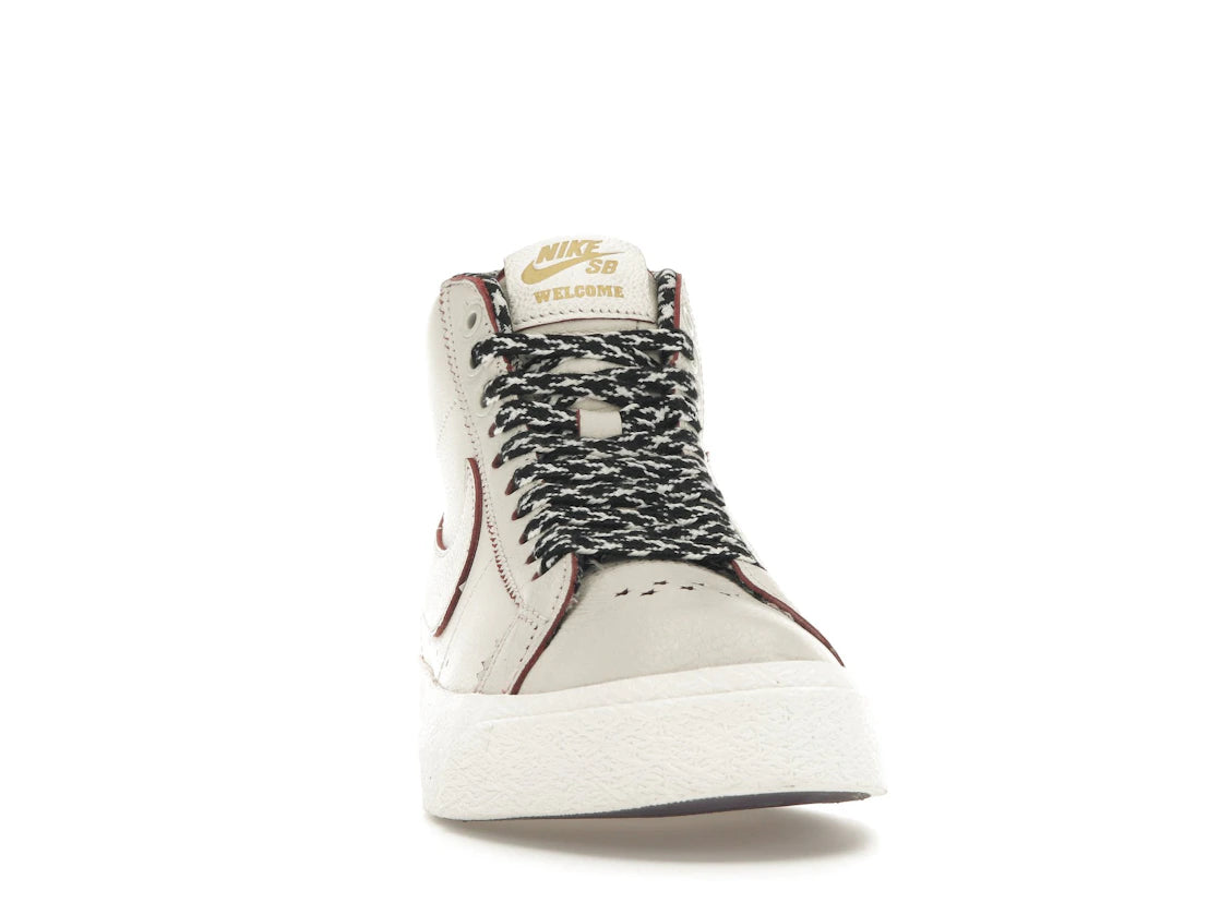 Nike SB Zoom Blazer Mid QS Welcome Skateboarding - vue secondaire A