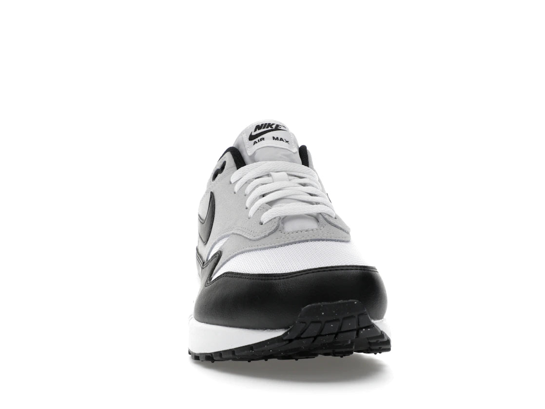 Nike Air Max 1 Essential White Pure Platinum Black - vue secondaire A