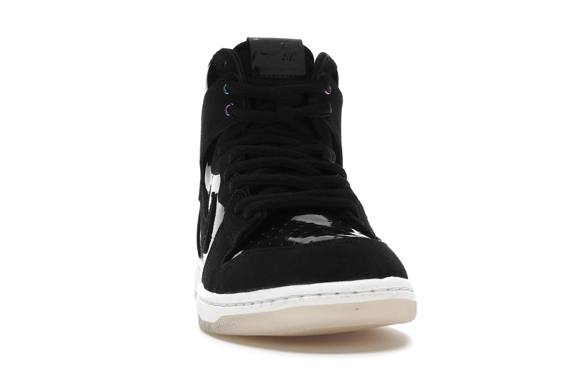 Nike Sb Zoom Dunk High Pro Black/Black-White-Clear - vue secondaire A