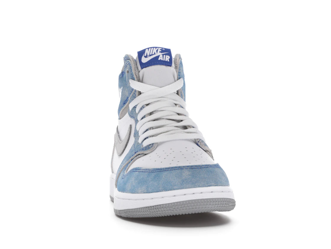 Jordan 1 Retro High Hyper Royal Smoke Grey (GS) - vue secondaire A