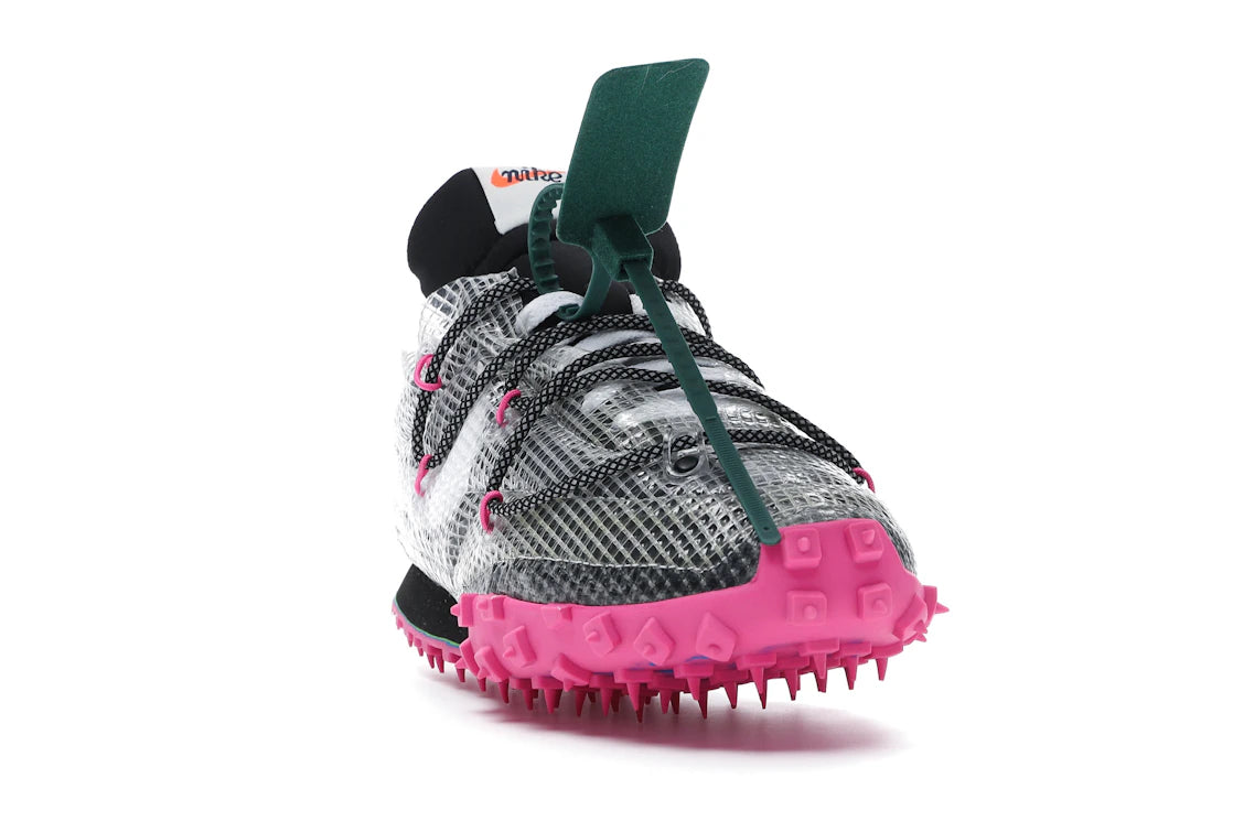 Nike Waffle Racer Off-White Black (Women's) - vue secondaire A