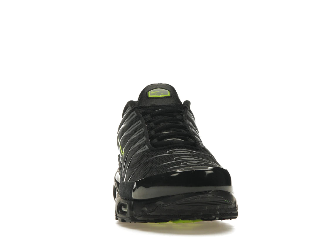 Nike Air Max Plus Schwarz/Volt - vue secondaire A