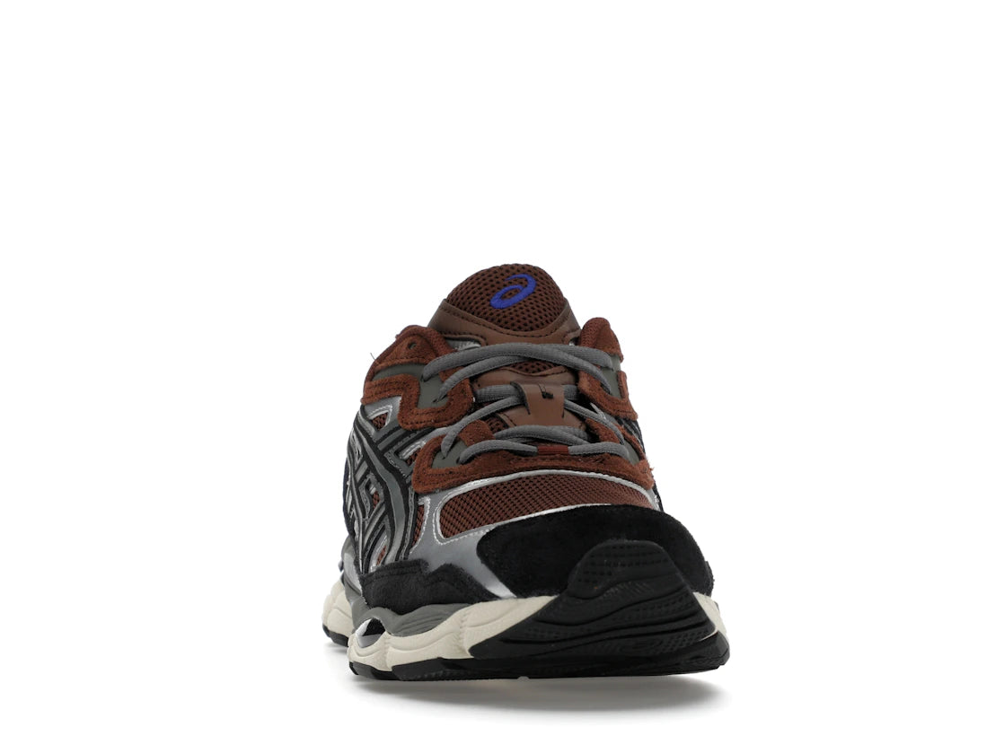 ASICS Gel-NYC Rotbraun Steeple Gray - vue secondaire A