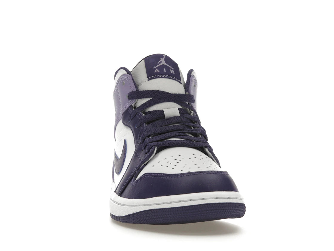 Jordan 1 Mid Blueberry - vue secondaire A