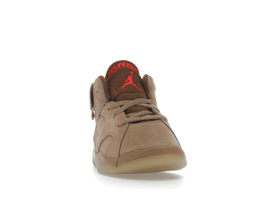 Jordan 6 Retro Travis Scott British Khaki (TD) - vue secondaire A