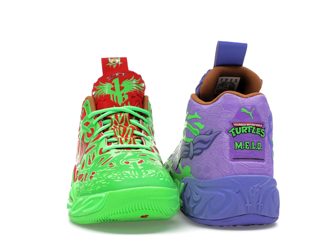 Puma LaMelo Ball MB.04 Teenage Mutant Ninja Turtles Raphael & Donatello - vue secondaire A