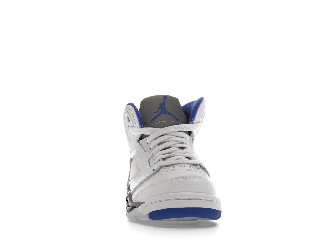Jordan 5 Retro White Stealth (2021) (PS) - vue secondaire A