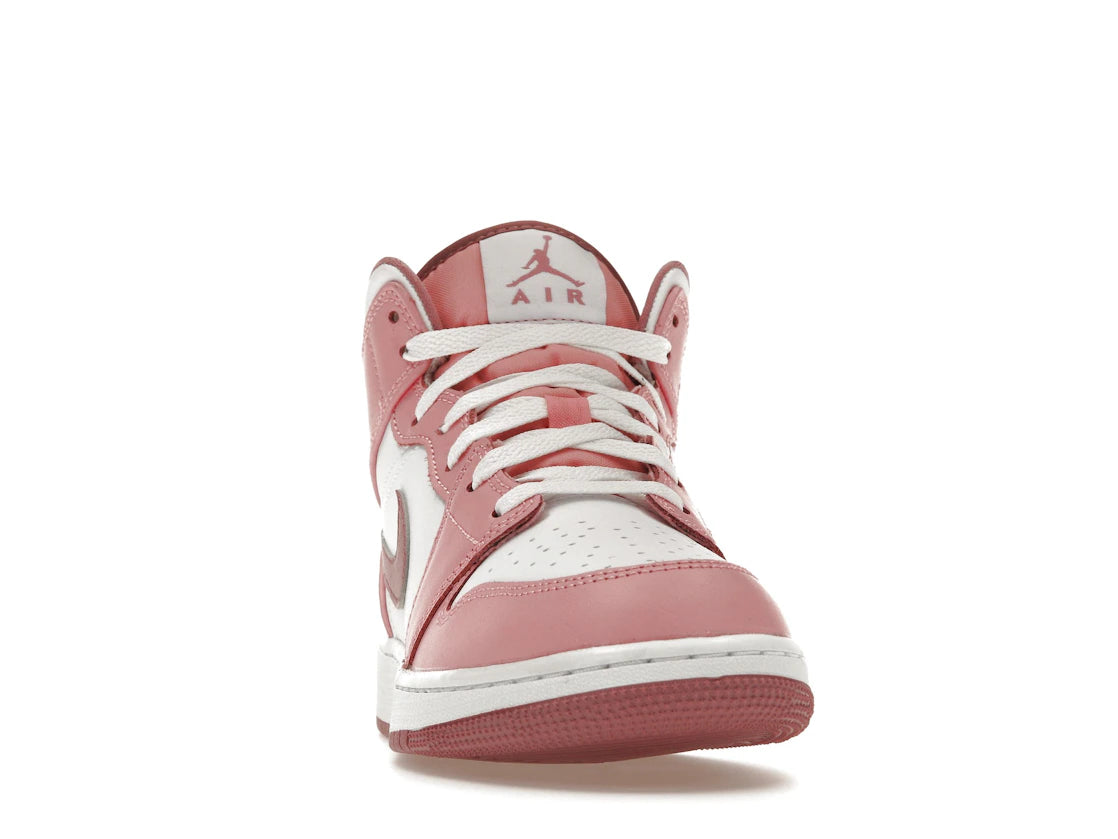 Jordan 1 Mid Valentine's Day (2023) (GS) - vue secondaire A