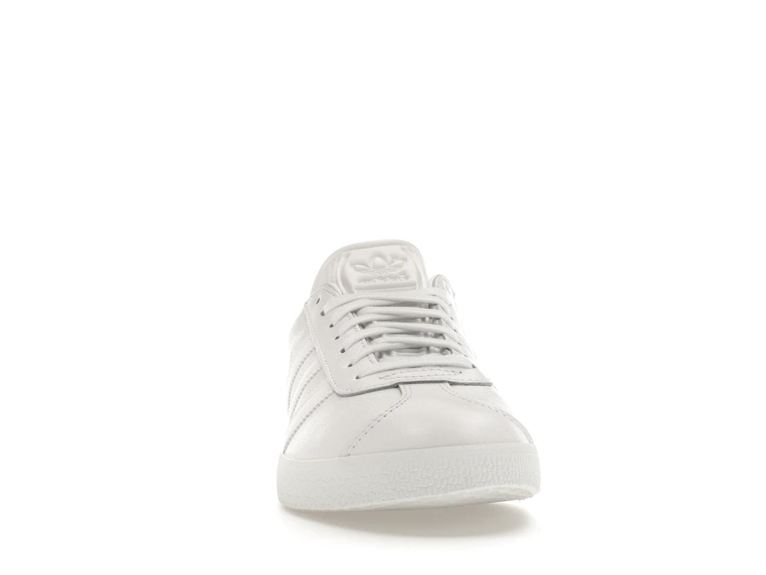 adidas Gazelle White/White-Gold Metallic - vue secondaire A