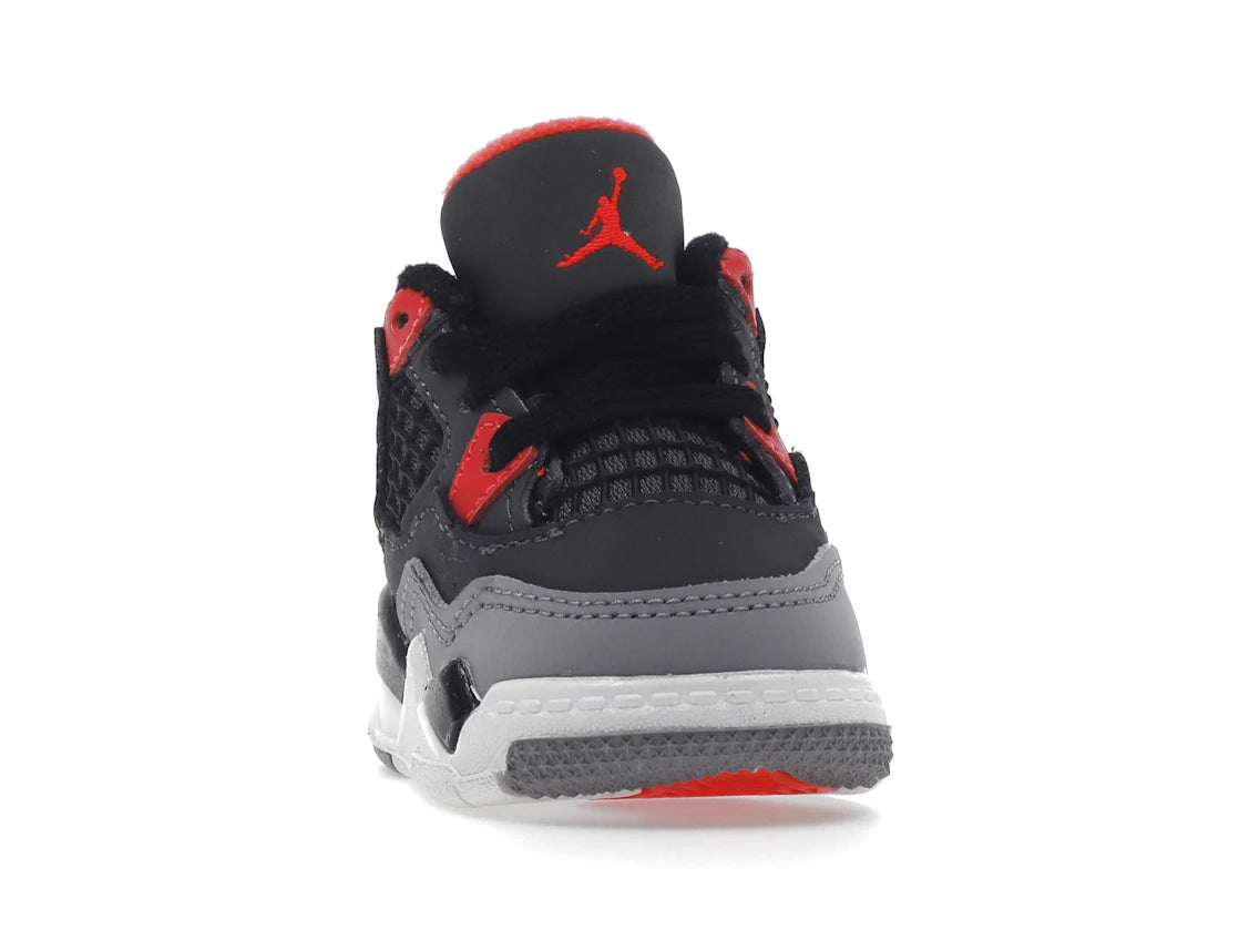 Jordan 4 Retro Infrared (TD) - vue secondaire A