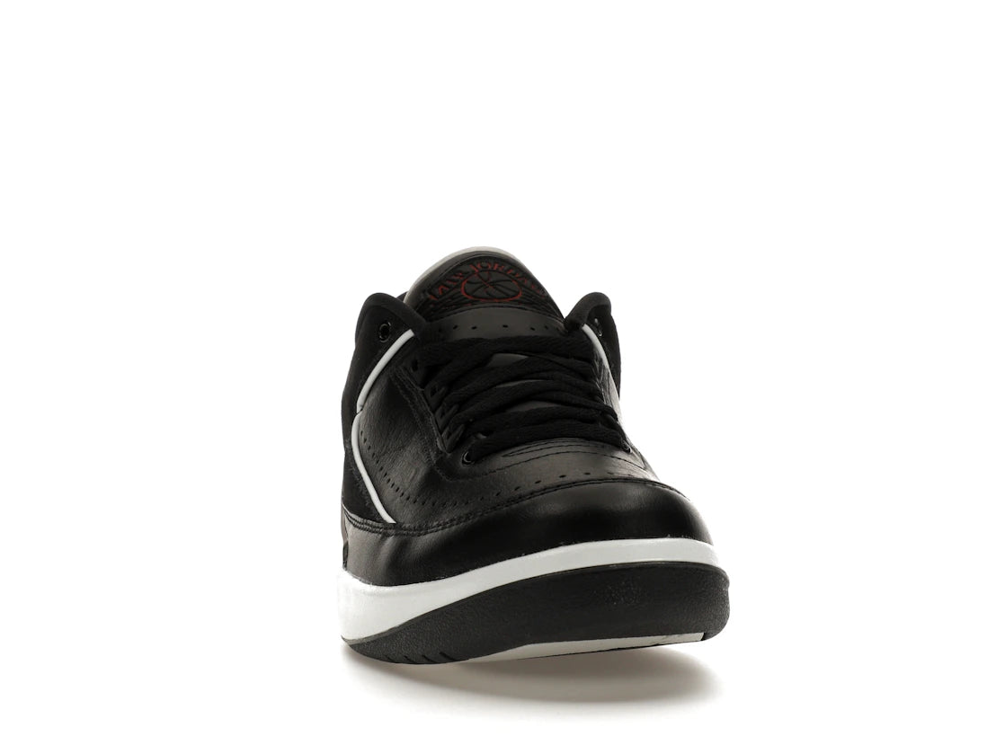 Jordan 2 Retro Low Schwarz Metallic Gold (Damen) - vue secondaire A