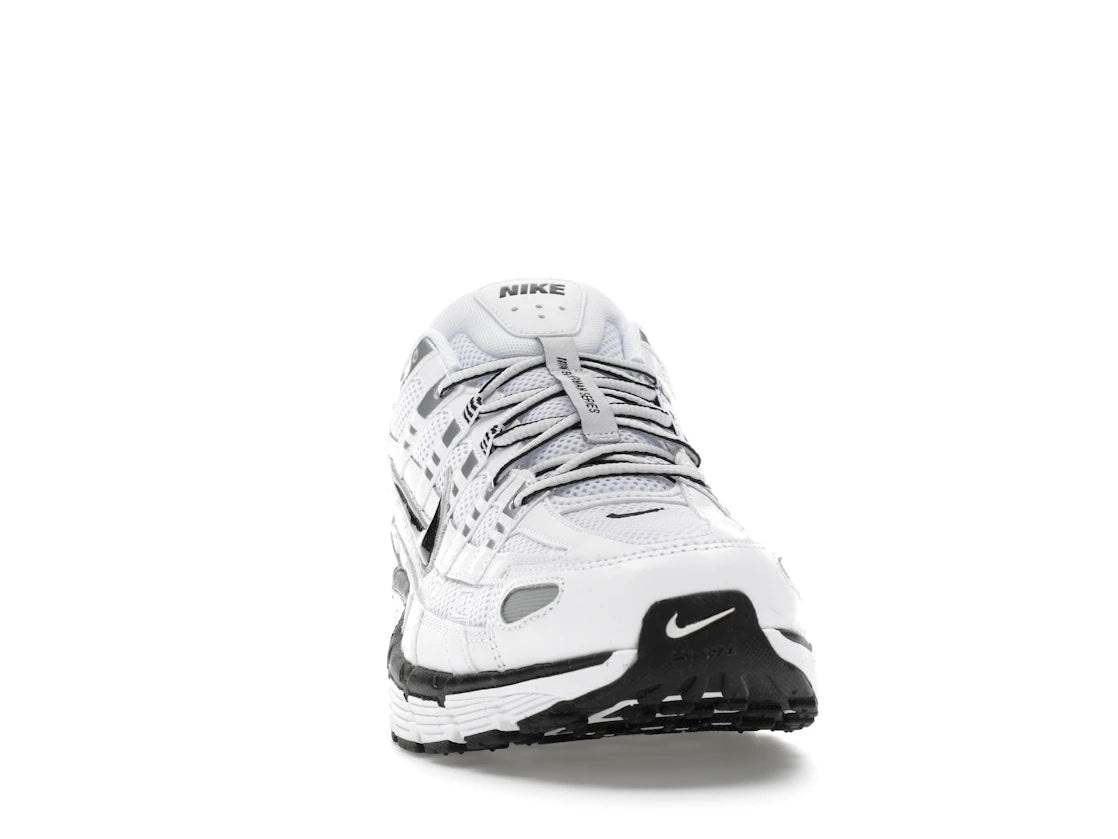 Nike P-6000 White Metallic Silver Black - vue secondaire A