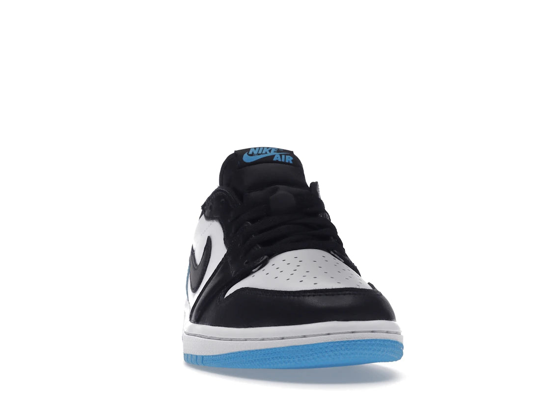 Jordan 1 Retro Low OG Schwarz Dunkelblau (Damen) - vue secondaire A