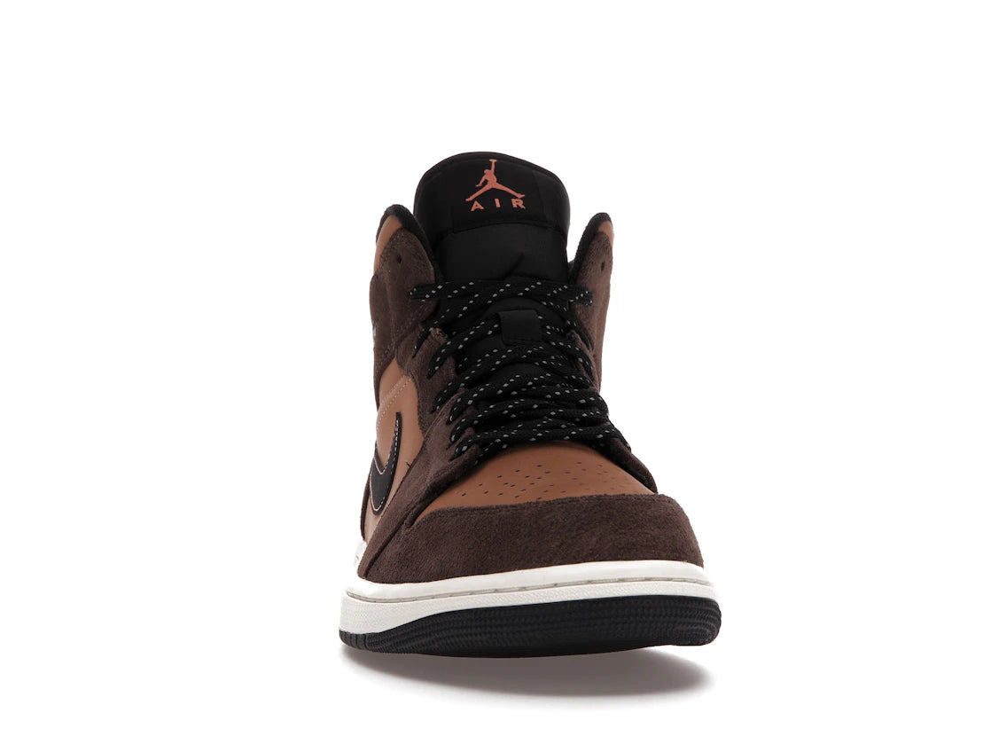Jordan 1 Mid SE Dark Chocolate - vue secondaire A