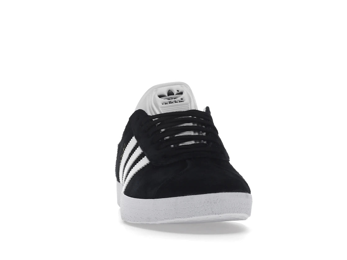 adidas Gazelle Core Schwarz Cloud Weiß Gold - vue secondaire A