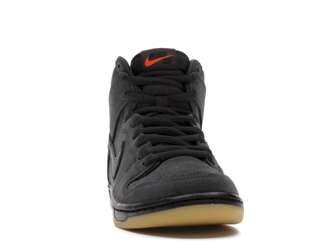 Nike SB Dunk High Pro Orange Label Smoke Grey - vue secondaire A