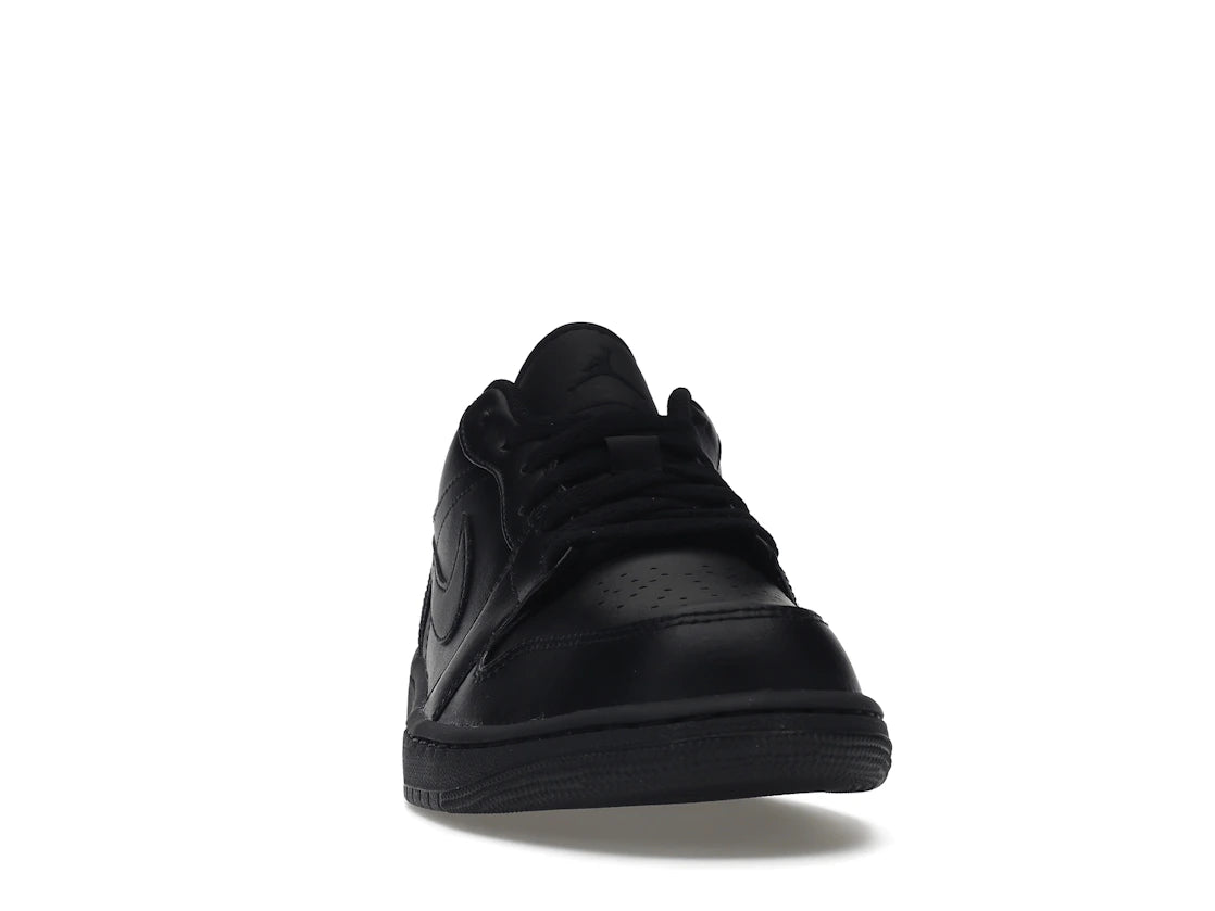 Jordan 1 Low Triple Black - vue secondaire A