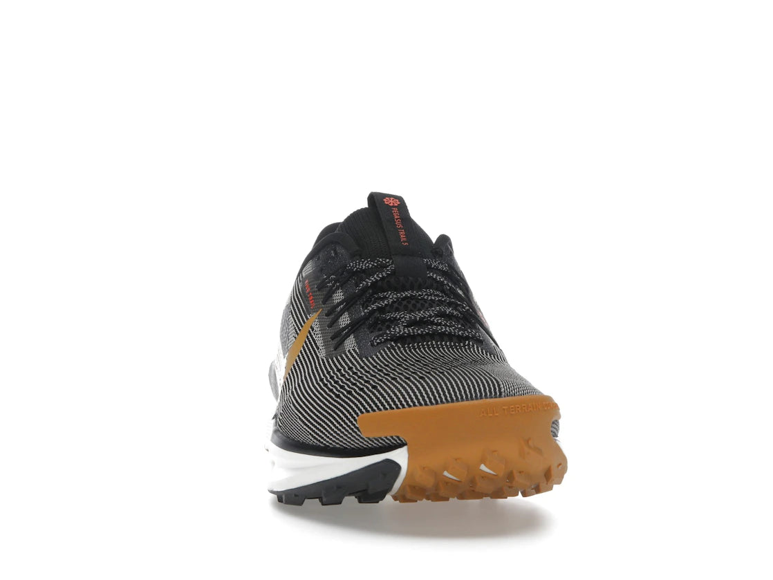 Nike React Pegasus Trail 5 Black Fir College Grey Desert Ochre - vue secondaire A