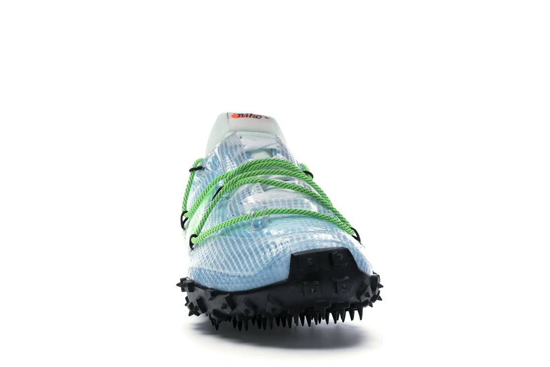 Nike Waffle Racer Off-White Vivid Sky (Women's) - vue secondaire A