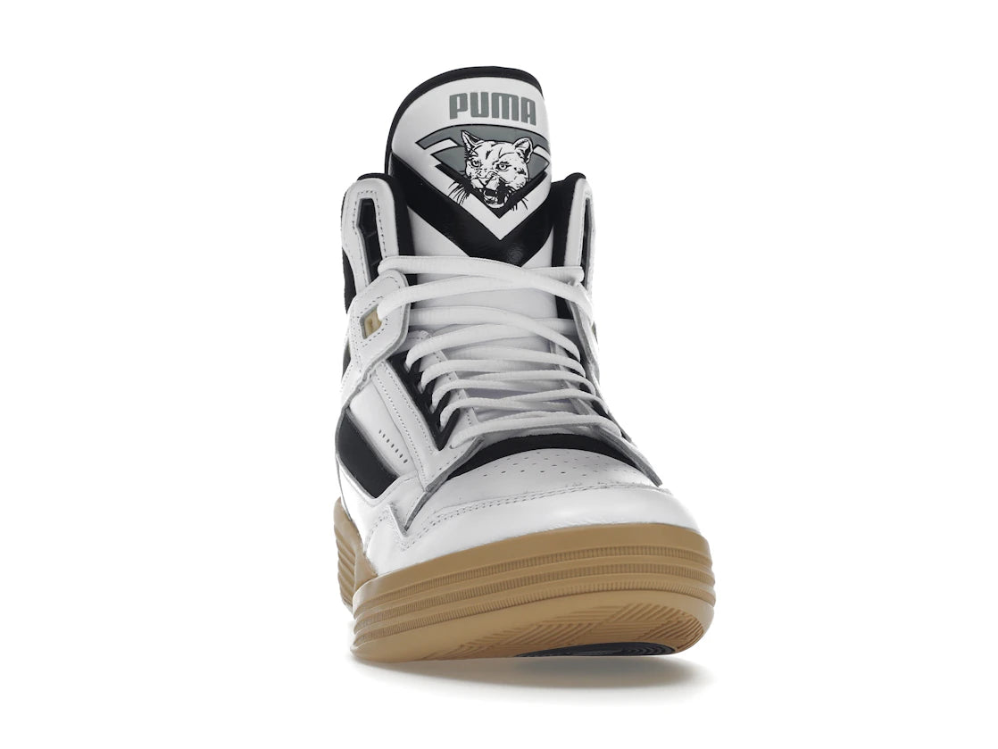 Puma Clyde All-Pro Kuzma Mid Rhude Weiß Schwarz - vue secondaire A