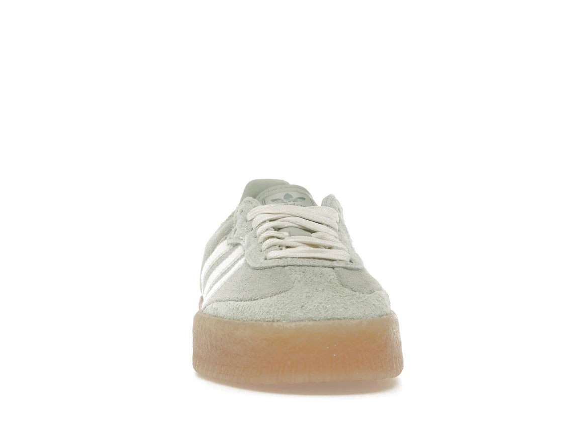 adidas Sambae Leinengrün Gummi (Damen) - vue secondaire A