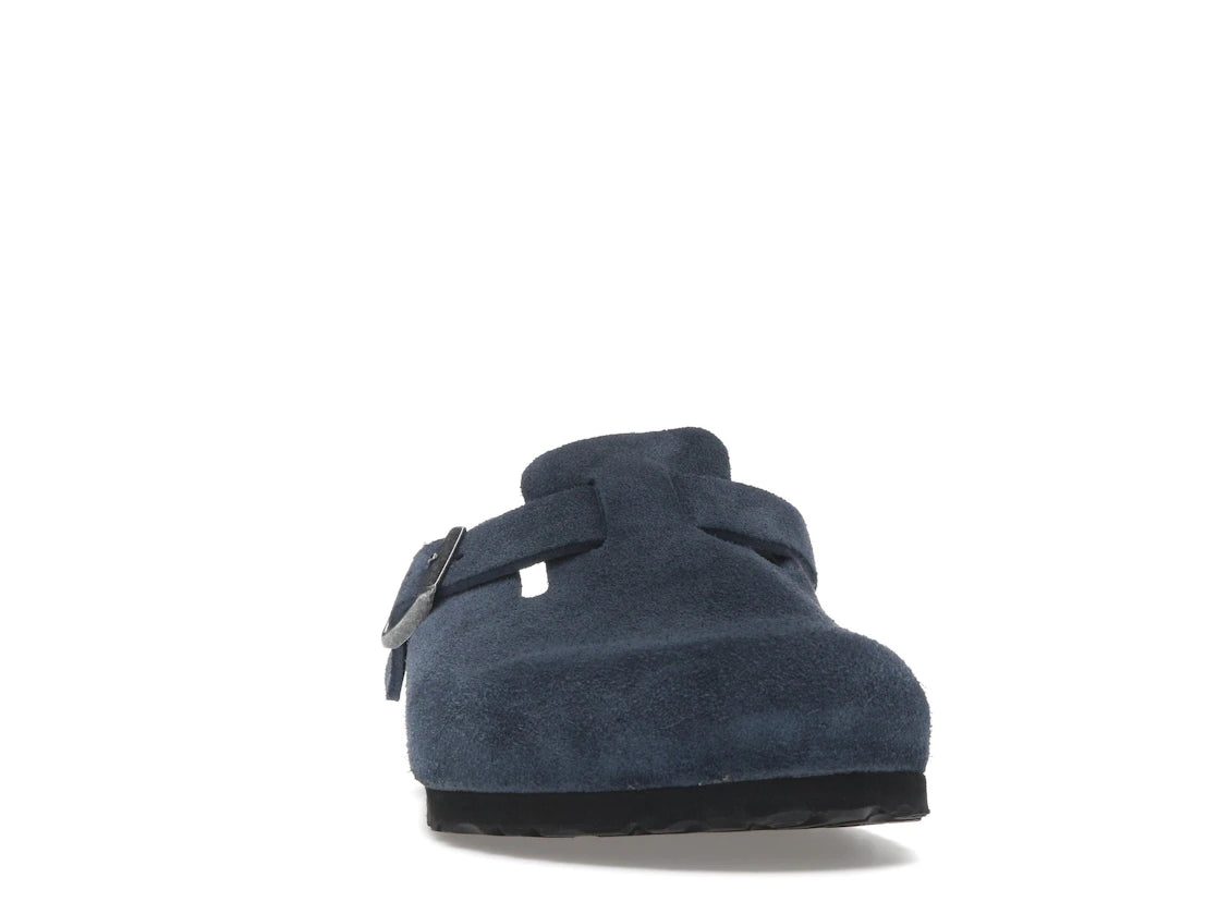 Birkenstock Boston Suede New Navy - vue secondaire A